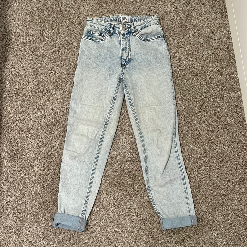 BDG mom high rise denim